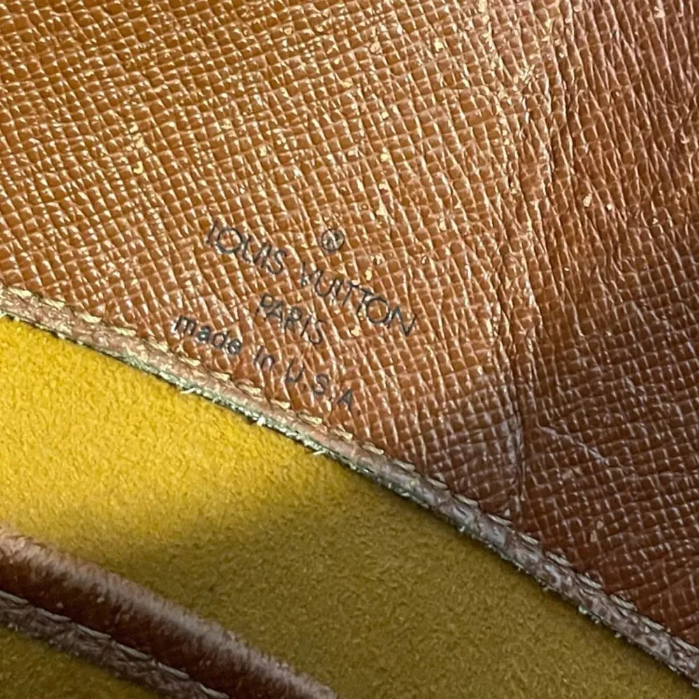 LOUIS VUITTON Vintage RARE Crossbody Flap Bag